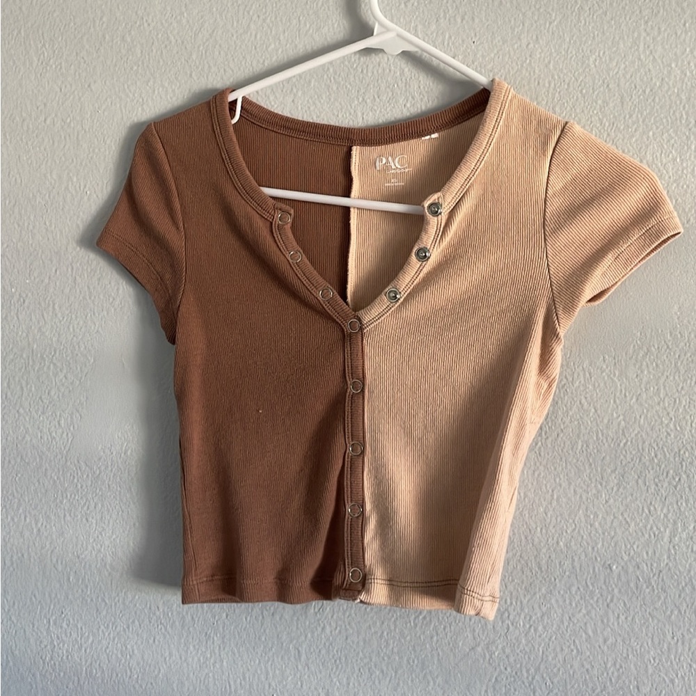 PACSUN cropped tee. Never been worn